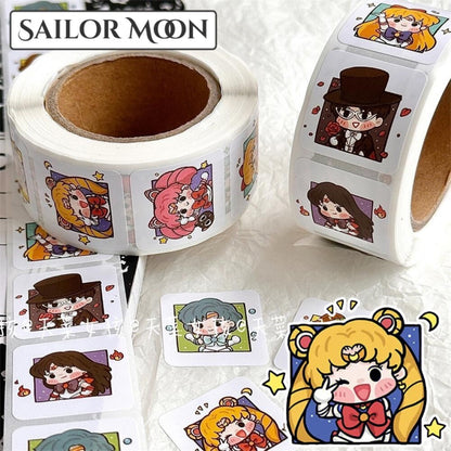 Rollo 500 Stickers mini pegatinas sailor moon kawaii