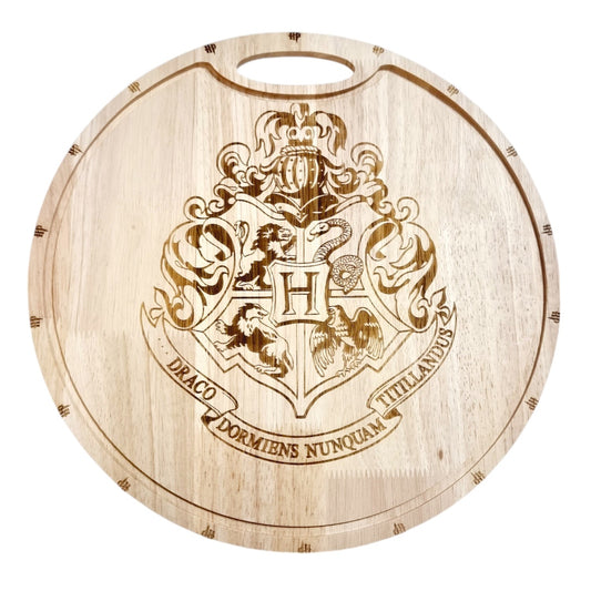 Tabla picoteo coctel / Picar escudo de Hogwarts Harry Potter