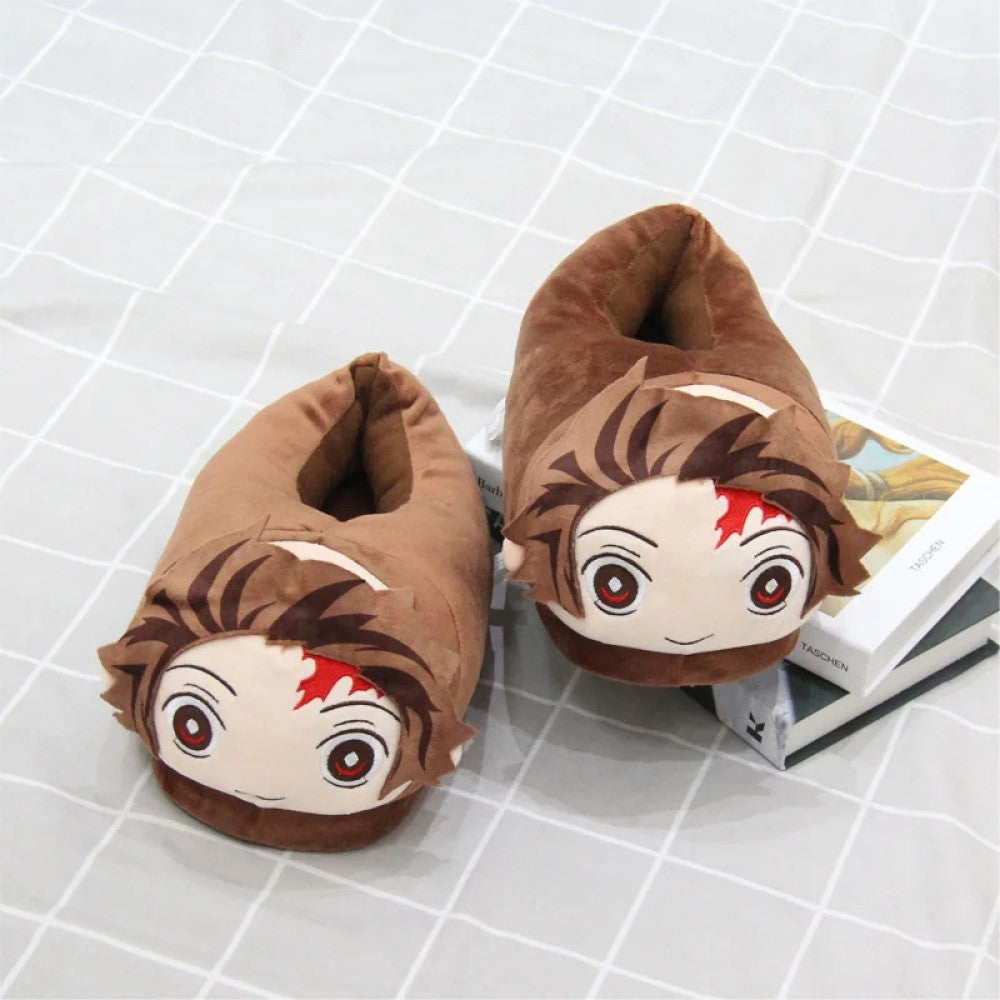 Pantuflas 3D Tanjiro demon Slayer Zapatilla levantar