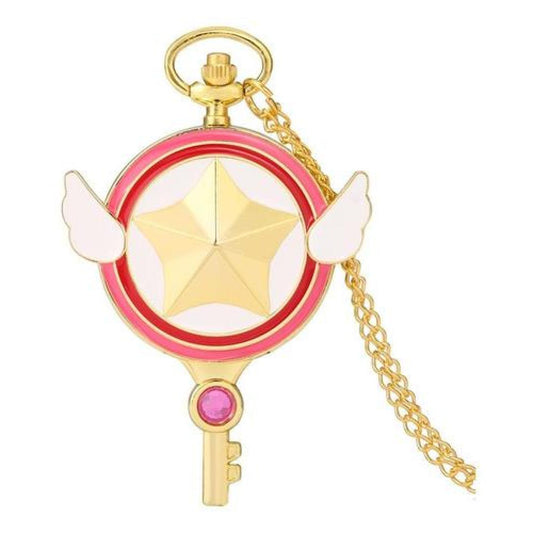 Reloj De Bolsillo vintage Sakura card captor corazon mod3