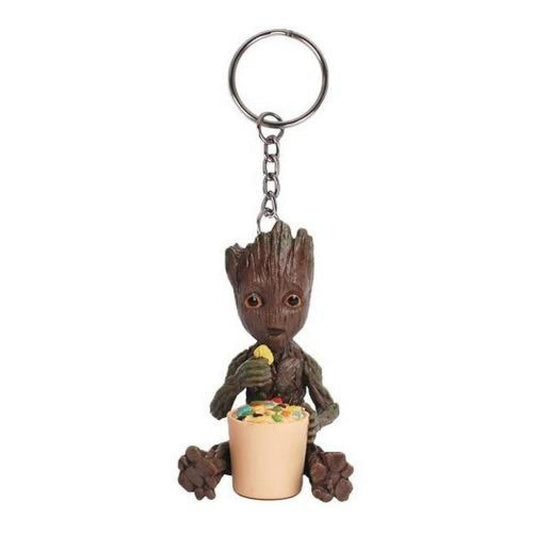 Llavero Baby Groot Guardianes Galaxia 7,5 Cm Figura Acción