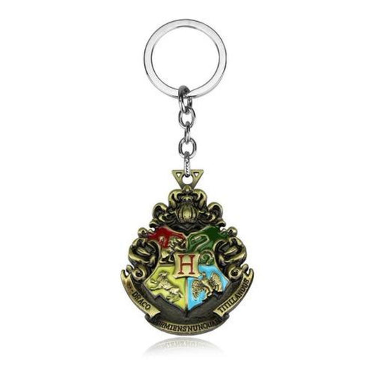 Llavero Metálico Escudo Hogwarts Harry Potter