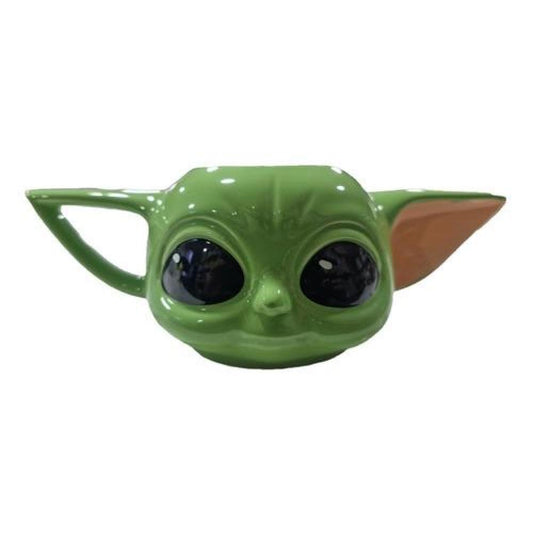 Tazón Taza ceramica 3D Baby Yoda Mandalorian