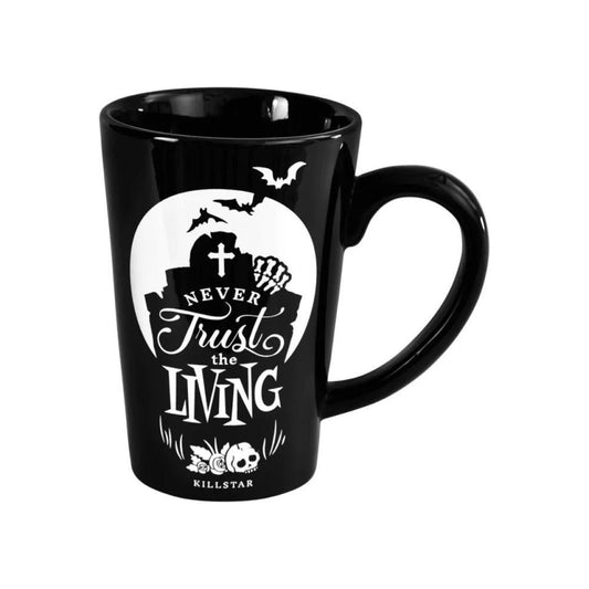 Tazón taza cerámica "Never Trust The Living" Kill gothic