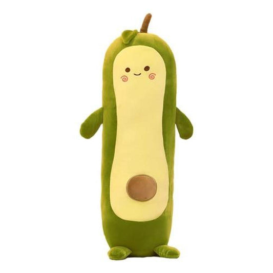 Cojín Peluche felpa carita palta kawaii abrazable aguacate