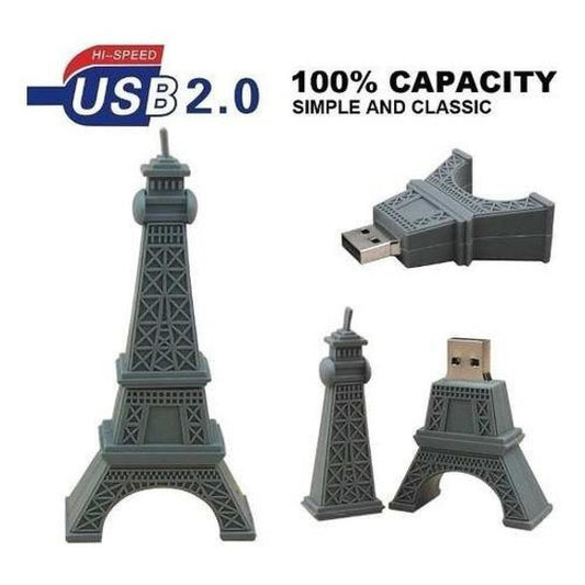 Usb Pendrive 16 Gb Torre Eiffel