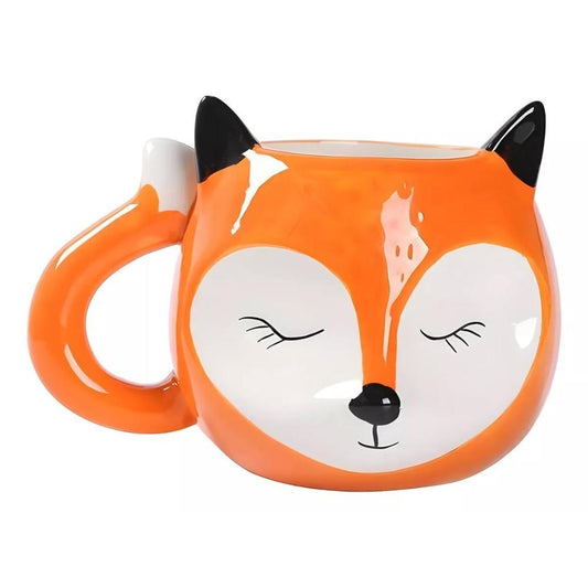 Tazón Zorrito  Fox Mug Ojos Cerrado