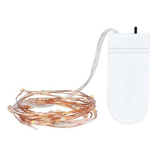 Guirnaldas Micro Led Cobre Hadas 5 M Pilas Incluidas R