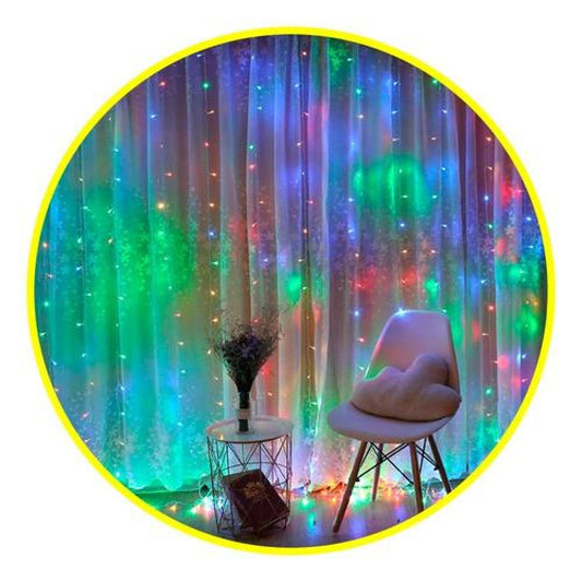 Cortinas Led multicolores 3 X 2 Mts 400 Matrimonios Eventos