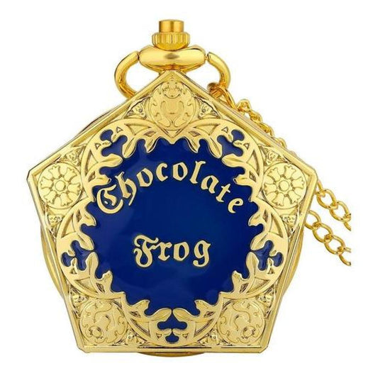 Reloj De Bolsillo Harry Potter chocolate frog rana