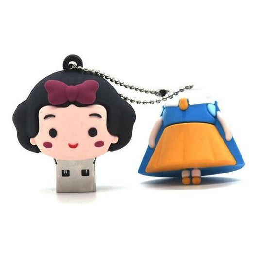 Pendrive 16 Gb princesa blanca nieves kawaii