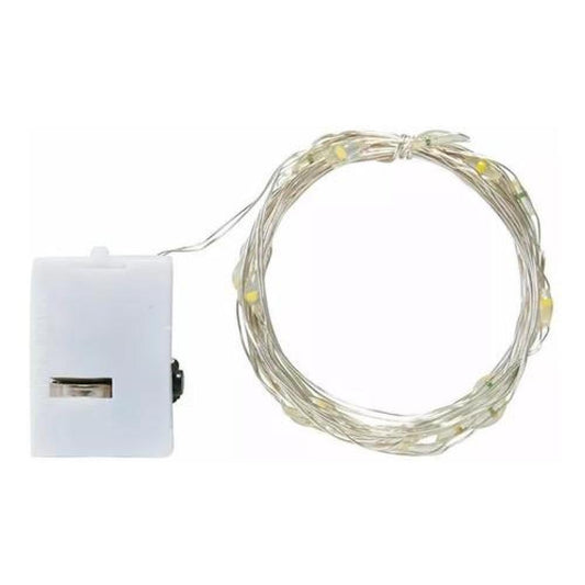 Guirnaldas Micro Led Cobre Hadas 2 Mts 20 A Pilas Incluidas