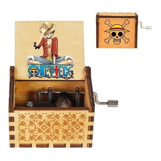 Caja musical anime One Piece Luffy Zoro