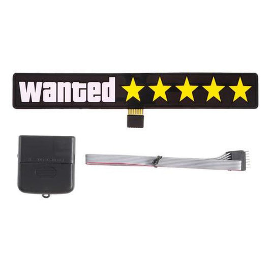 Sticker Pegatinas panel LED para autos wanted GTA busqueda