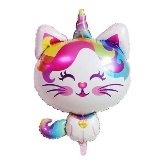 Globo metálico gatito gato kitty candy bar estoykuku