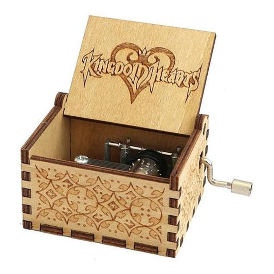 caja musical madera Kingdom Hearts Utada Hikaru