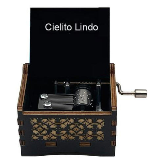 Caja Musical Box Music cancion Cielito Lindo