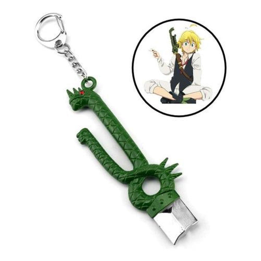 Llavero metálico Espada rota Meliodas  Nanatsu no Taizai