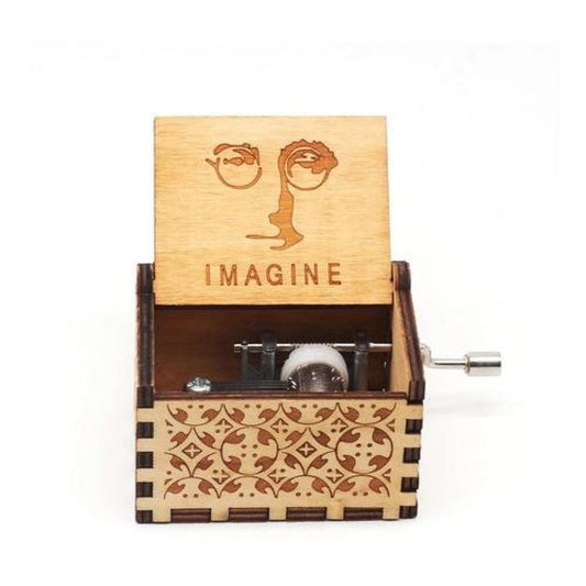 Caja musical Imagine  John Lennon Estoykuku