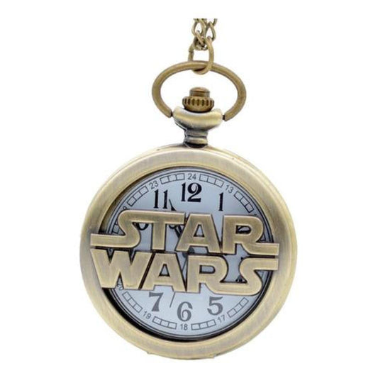 Reloj de bolsillo retro Star wars