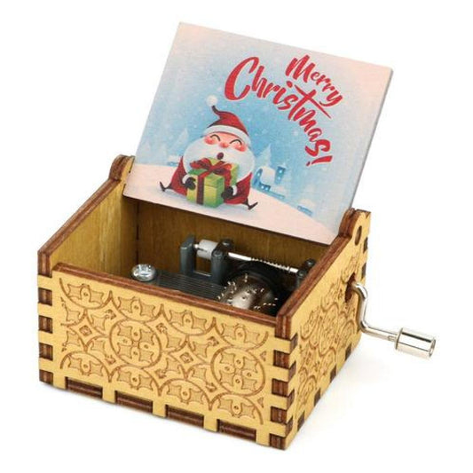 Caja Musical navidad Merry Christmas