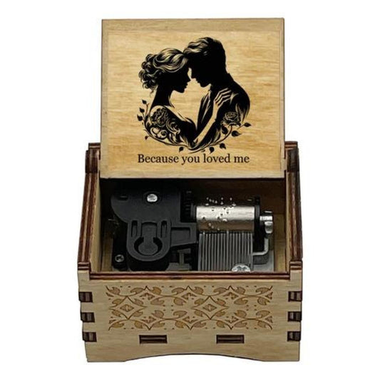 Caja Musical Because You Loved Me Céline Dion