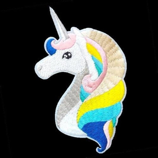 Parche Para Ropa Unicornio Tornasol Kawaii