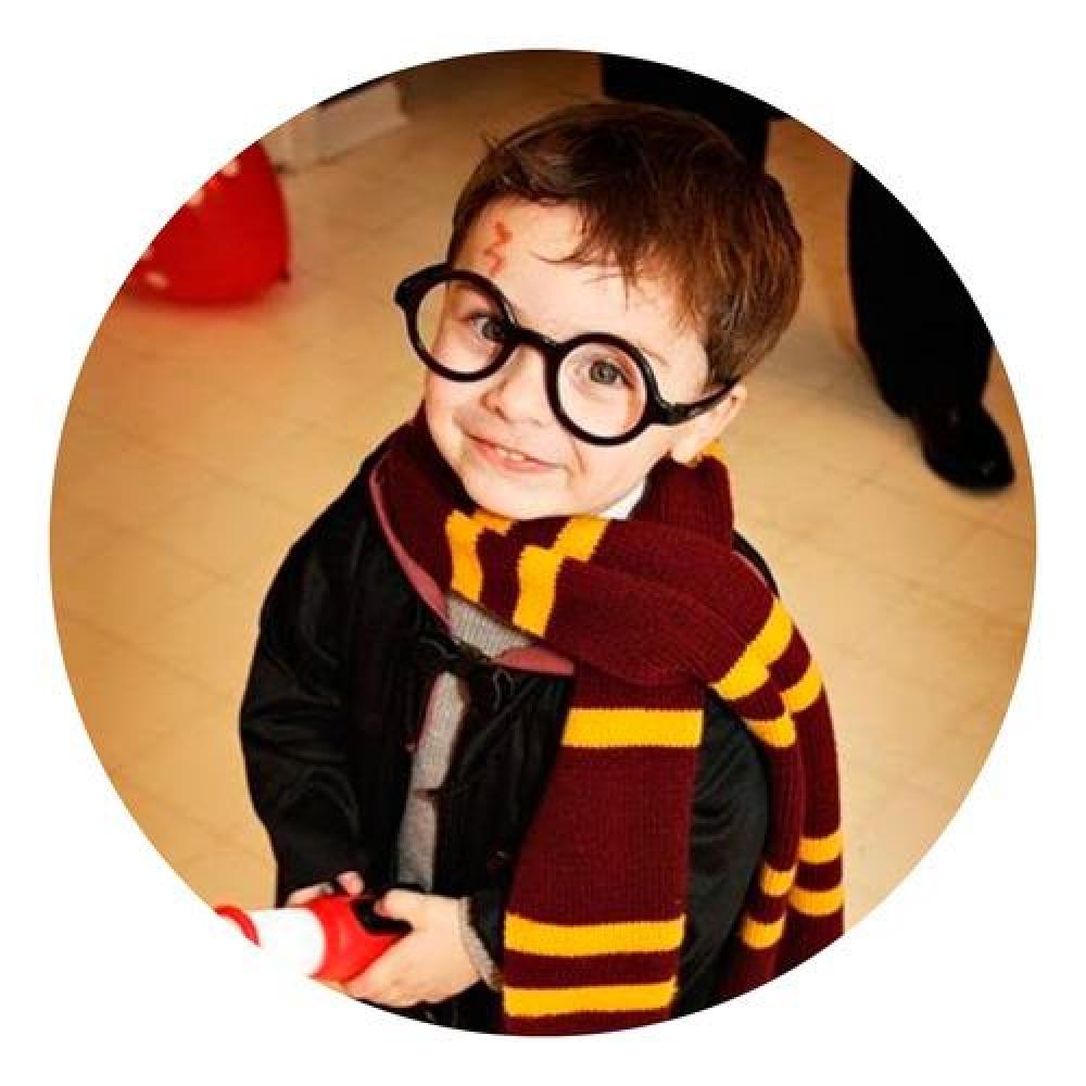 Lentes Gafas Harry Potter accesorio cosplay montura plástica