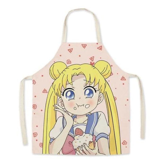 Delantal cocina divertido Sailor moon diseños