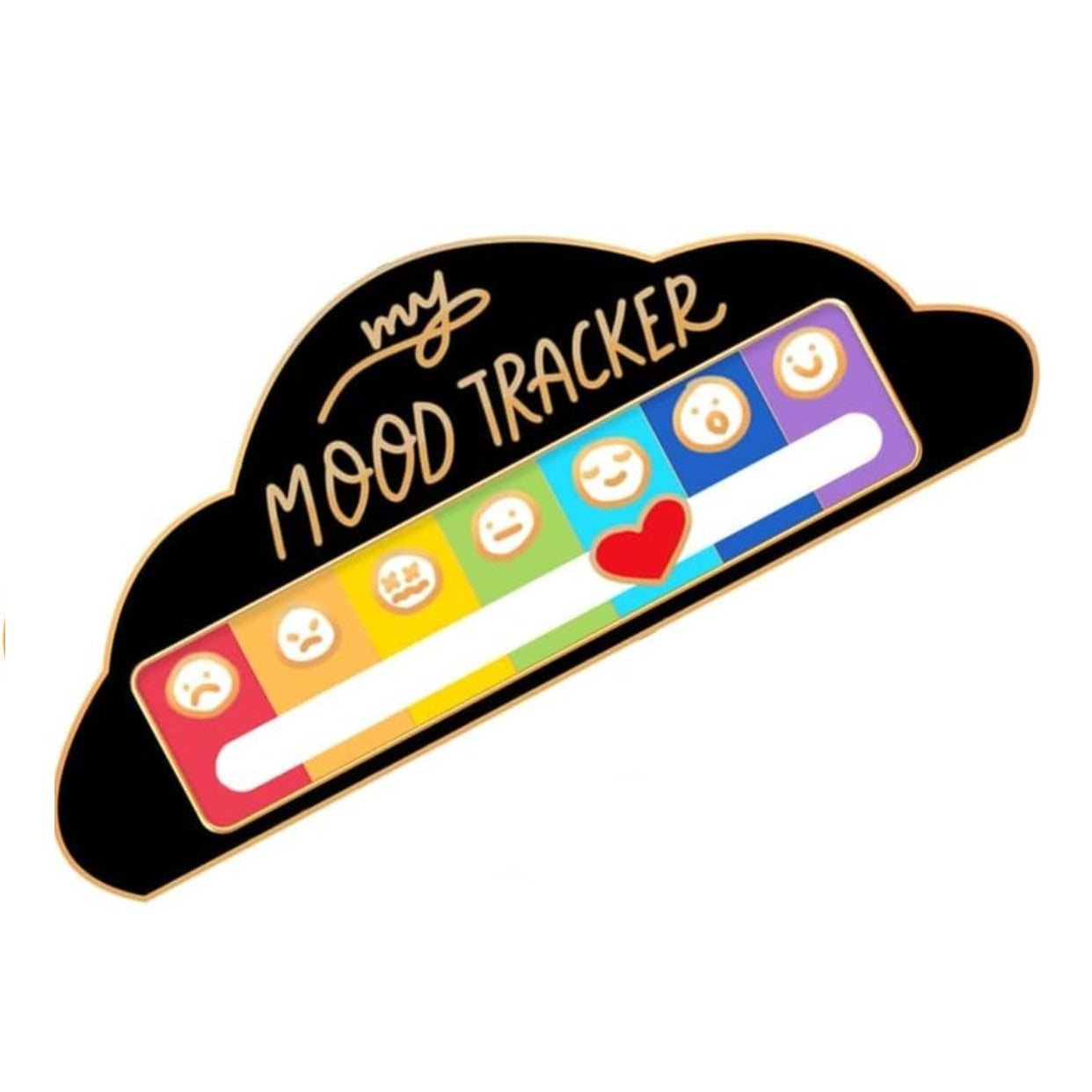 Broche pin divertido My Mood Tracker estado de animo