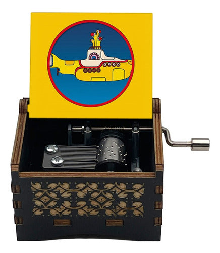 Caja Musical The Beatles Yellow Submarine