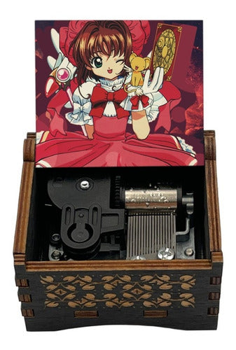 Caja Musical Madera Sakura Card Captor