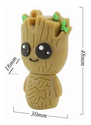 Pendrive 16 Gb Groot Baby Guardianes Galaxia Marvel Avengers