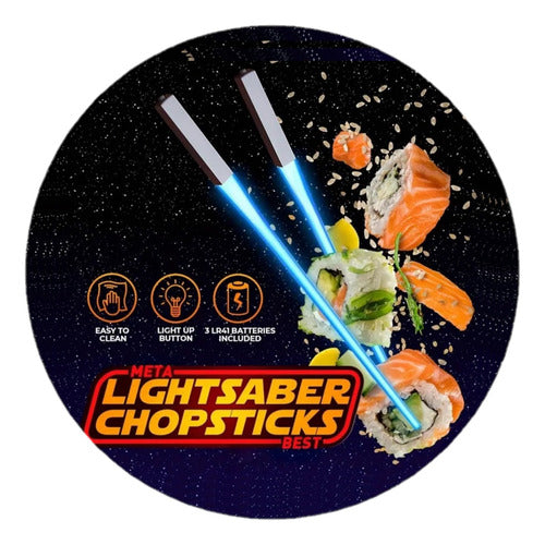 Palillo chino led chopsticks lightsaber sable de luz