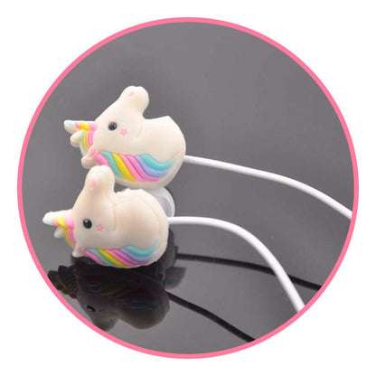 Audífonos Unicornios Rainbow Kawaii Niña Navidad