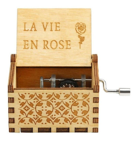 Caja Musical Box Music La Vie En Rose