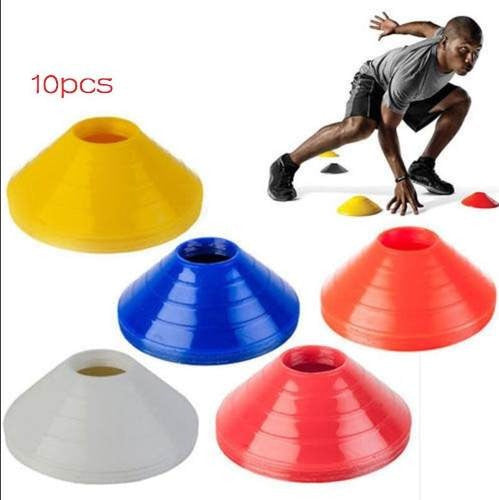 Set 10 Cono Obstáculos Crossfit Deporte Hitt Ejercicios