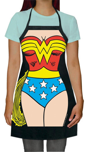 Delantal Mujer maravilla Wonder woman