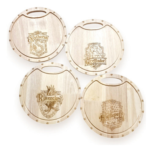 Set de tabla para coctel / Picar casas Hogwarts Harry Potter