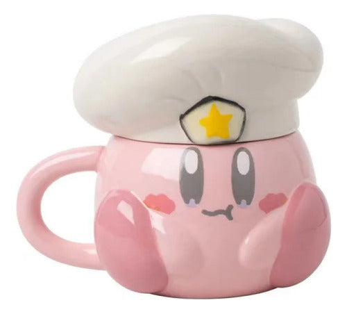 Tazón Cerámica 3d Kirby Chef kawaii Kirby's gamer dream