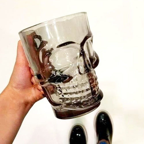 Set 2 Vasos Shopero Calavera Skull Colores