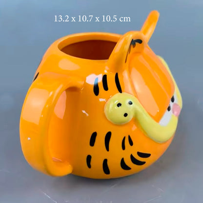 Tazón cerámica 3D Rostro gato Garfield