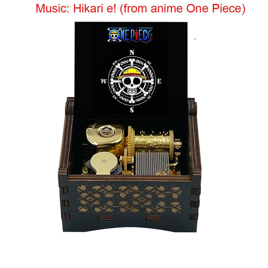 Caja Musical Madera One Piece melodía 光 Hikari E！