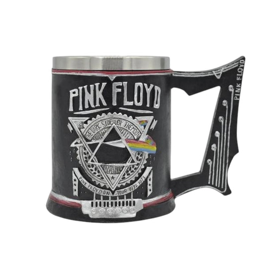 Tazón Taza 3d Resina Rock Pink Floyd Darkside Of The Moon