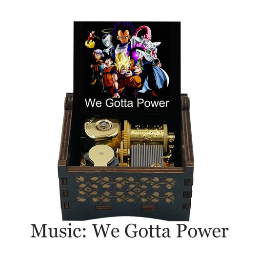 Caja Musical "We Gotta Power" DBZ Dragon Ball Z Opening 2