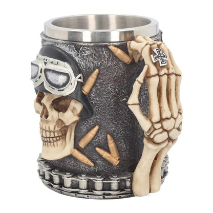 Tazón Calavera Skull soldado Acero inoxidable