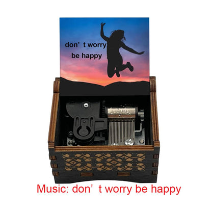 Caja Musical Don't Worry Be Happy Canción de Bobby McFerrin