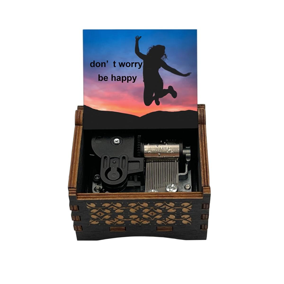 Caja Musical Don't Worry Be Happy Canción de Bobby McFerrin