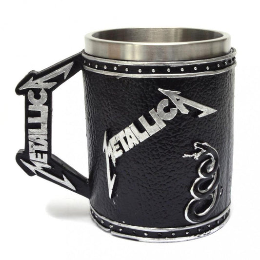 Tazón Taza 3d Resina Rock Metallica