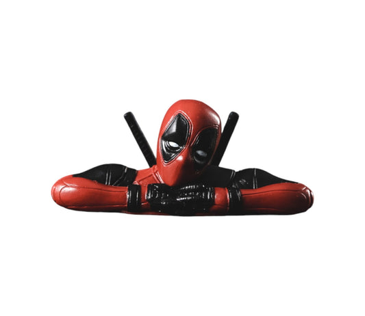 Adorno deadpool decoracion motociclista o Automovil